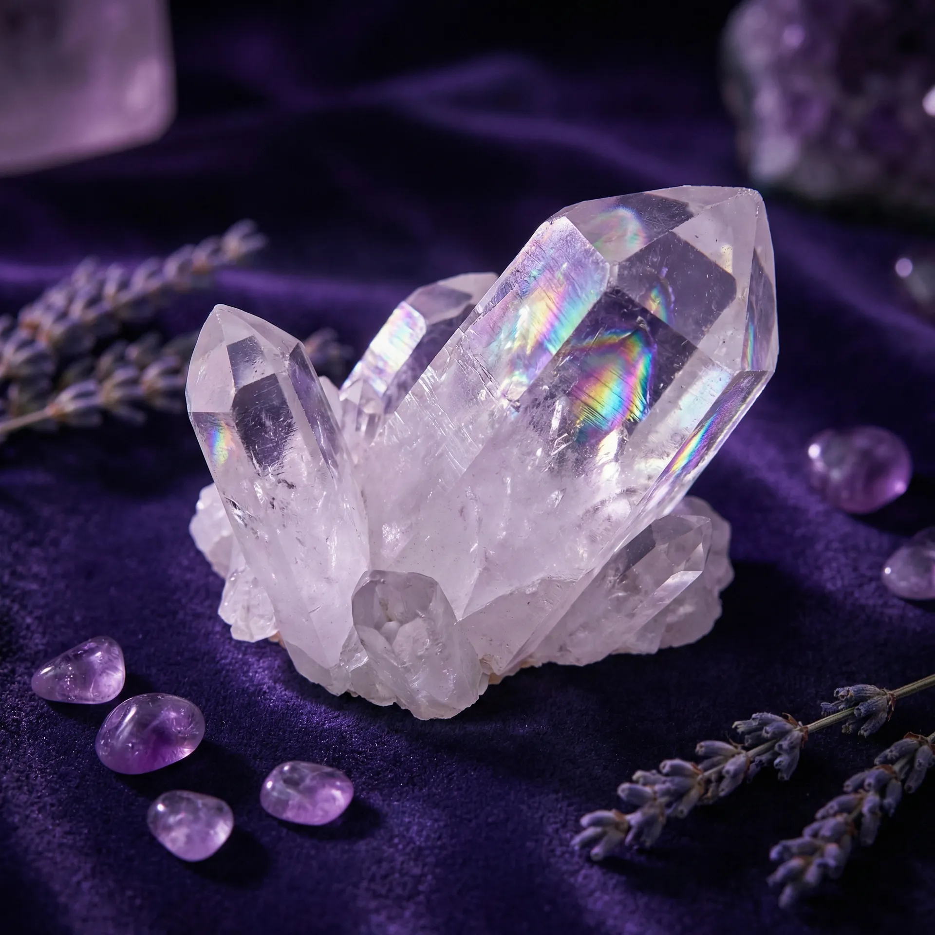 天然白水晶 - 金鳞岂为池中物 | 神秘学好物
